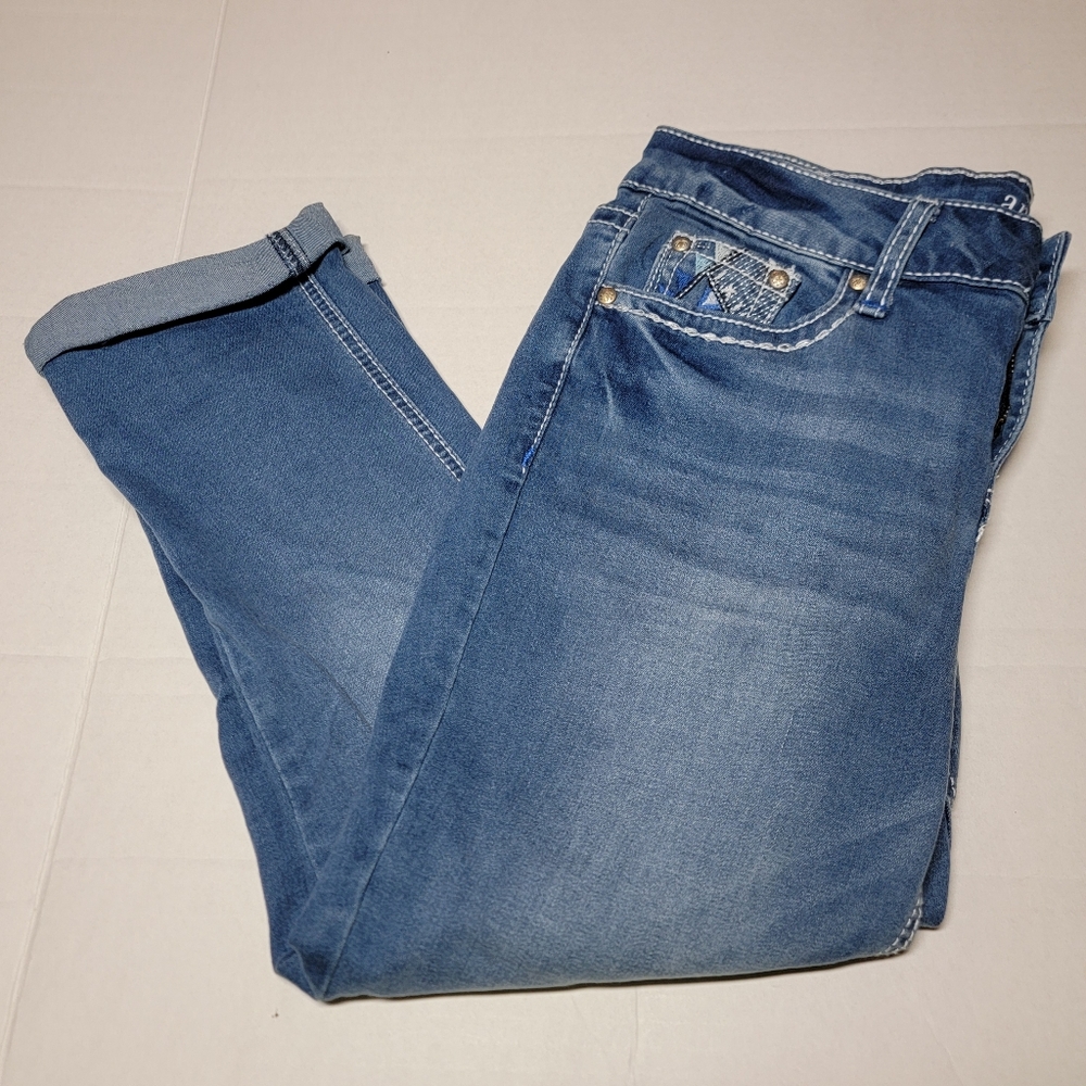 💚a.n.a Denim Jegging Capris Size‎ 4